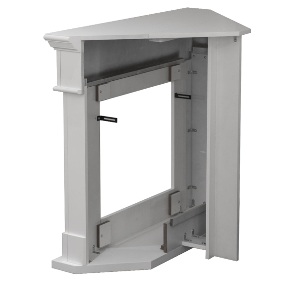Camino elettrico da terra ad angolo Bianco FORD L110 x P63 x H102 cm - immagine 4